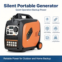 2kW Frequenzumrichter-Generator - Leiser Benzin-Dual-Fuel Erdgas Tragbarer Generator - 220V mit CE-Zertifizierung