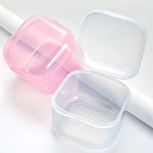 Nail Drill Bits Cleaning <b>Box</b> Disinfection Container Manicure Sterilization Trays Salon Supplies Sterilizer Cup With Drain Basket - Product Image 6