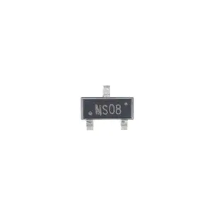 Kualitas Tinggi MS08 60V 2A N-channel MOSFET Transistor Chip SI2308A SOT-23