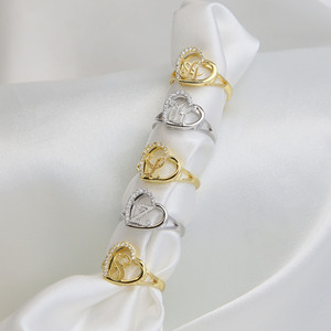 Винтажное кольцо с сердечком, 14 карат - Product Image 5