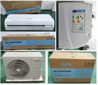 Climatiseur mural triple inverter 12000 BTU 1 tonne, refroidissement uniquement, intelligent, R410 Climatiseur 5 CV