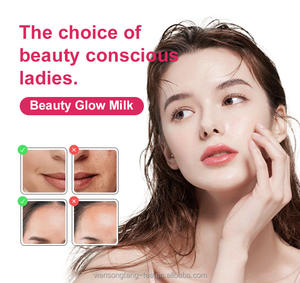 Mariene collageenpeptiden poeder supplement Winstown Beauty Glow Milk <span class=keywords><strong>Glutathione</strong></span> COQ10 Astaxanthine huidverlichtende Yong Brightening - Product Image 5