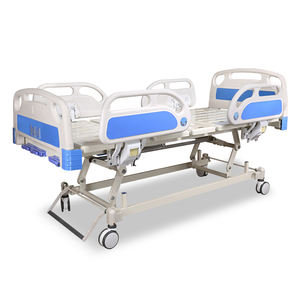 HOCHEY MEDICAL Mobilier Hospitalier Direct Usine <span class=keywords><strong>Lit</strong></span> d'Hôpital Manuel à 3 Fonctions Lits Médicaux à Manivelle Lits de Soins pour Maisons de Retraite - Product Image 4