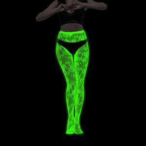 उच्च कमर रात-चमक फिशनेट सफेद स्टॉक - Product Image 6