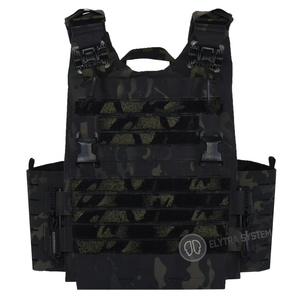 PC606 Elytra piastra portante mimetico MC Chaleco tattico giubbotto tattico tessuto composito LSR caccia <span class=keywords><strong>SAPI</strong></span> - Product Image 2