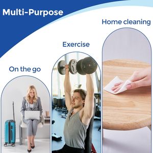 Serviettes de bain jetables en gros, lingettes humides pour le corps adulte avec épaisseur accrue peuvent remplacer les serviettes de bain pour une livraison rapide - Product Image 5