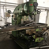 Fraiseuse verticale de haute précision et robuste d'occasion X5032 avec cône de broche ISO40 pour l'usine de fabrication métallique