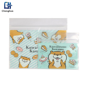 Cute Cartoon Resealable Bag Color Printing PE Snack Packaging Food <b>Storage</b> Bags - Product Image 4