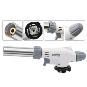 ปืนพ่นไฟแก๊สบิวเทน 1300 องศา สำหรับตั้งแคมป์กลางแจ้ง ปิกนิก บาร์บีคิว เชื่อมโลหะ ทำอาหาร - Product Image 4