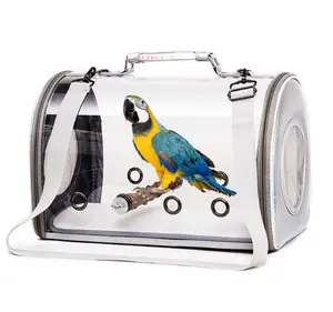 C & C прозрачный рюкзак для переноски попугаев для домашних животных на вынос, горячая распродажа, клетка для птиц, товары для домашних животных