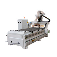 Machine de routeur CNC à vitesse rapide 1325 3d Machine de gravure sur bois travail du bois avec prix de l'industrie