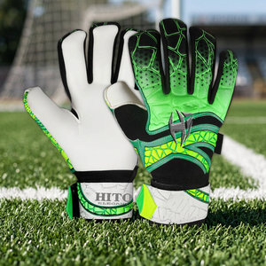 High Quality Custom Professional Protective Football Soccer Goalkeeper Gloves Wholesaler Pakistan Goalkeeper Gloves - Product Image 4