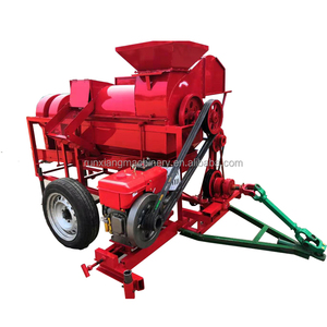 Trilladora de sorgo con motor diésel, máquina trilladora de maíz grande multicosecha, máquina trilladora de pimiento - Product Image 3