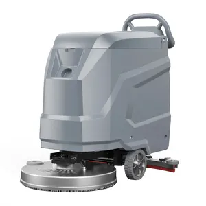 Hand Push 48v Lithium Battery Floor Scrubber Machine Widely Used For Supermarket Hospital Hotel Cleaning