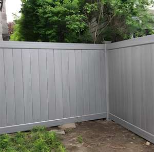 Tahan lama vinil privasi pagar gaya Australia untuk halaman tahan cuaca dan pagar keselamatan 3D layanan pemodelan termasuk - Product Image 2