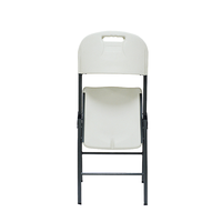 Chaise de conférence pliante en plastique personnalisable dossier de chaise de formation de moulage par soufflage creux de conception moderne pour l'usage extérieur directement