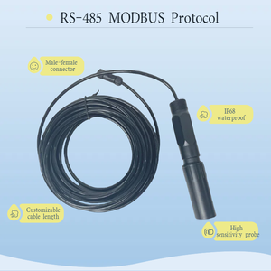 เซ็นเซอร์วัดค่าการนำไฟฟ้าสำหรับบำบัดน้ำเสียจากการเพาะเลี้ยงสัตว์น้ำ RS485 เครื่องวัดค่า TDS น้ำ เครื่องวัดค่าการนำไฟฟ้า EC แบบพกพา เครื่องวัดค่า TDS ในน้ำแบบพกพา - Product Image 5
