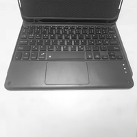Cocok untuk IPad 10 Air4/5 generasi Tablet nirkabel sentuh Bluetooth Keyboard ultra-tipis Keyboard nirkabel Perancis