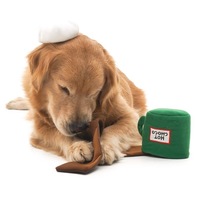 Jouet interactif pour chien ZHONGYA en peluche coréenne, café, couineur, cache-cache, pour usage quotidien, nouveau style, jouet en peluche pour animaux de compagnie