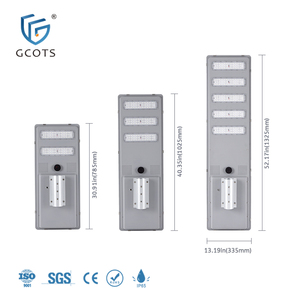 Lámpara Solar LED GCOTS de 12W 15W 28W para Exteriores, Brillante, con Control Remoto, Múltiples Modos, IP65 Resistente a la Intemperie, Ajustable - Product Image 3