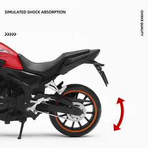 Modèle <span class=keywords><strong>miniature</strong></span> <span class=keywords><strong>de</strong></span> <span class=keywords><strong>voiture</strong></span> <span class=keywords><strong>de</strong></span> type CB400X Adventure ADV en alliage <span class=keywords><strong>de</strong></span> zinc, avec portes et roues ouvrables, cadeau unisexe - Product Image 4