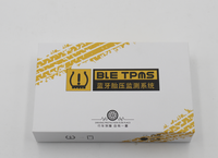 V11B alarme de téléphone intelligent pour pneu de voiture, Bluetooth BLE 4.0 jauge de pression des pneus TPMS avec capteurs externes sans fil
