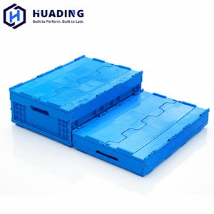 <span class=keywords><strong>Caisse</strong></span> en plastique pliable HUADING 600*400*210mm en PP, résistante aux UV, empilable, <span class=keywords><strong>pour</strong></span> le rangement des <span class=keywords><strong>outils</strong></span> <span class=keywords><strong>de</strong></span> <span class=keywords><strong>jardin</strong></span> en extérieur - Product Image 1