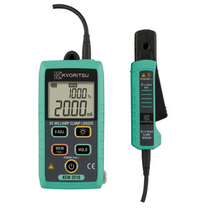 Kyoritsu KeW 2510 Dc Milliamp Clamp Logger, outil de mesure de courant 20 mA - Product Image 1