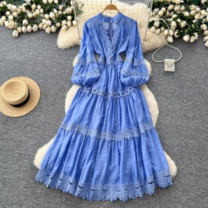 Long Sleeve Criss Cross Dress - High Quality Maxi Gown Long Sleeve Criss Cross Dress - High Quality Maxi Gown
