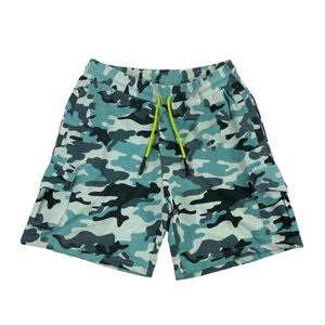 Outdoor High Street Eco-Friendly <b>Camouflage</b> <b>Shorts</b> <b>Men's</b> Summer Casual Breathable Elastic Waist High Quality - Product Image 1