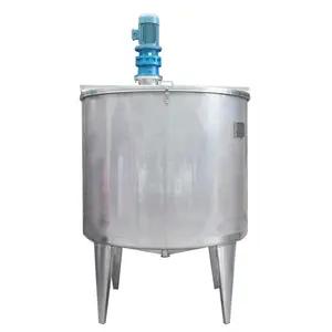 Industrial Electric Heating Mixing Tank Heated Homogenizer Mixer Tank Honey Juice Insulated Storage Tanks Stainless Steel CN;GUA