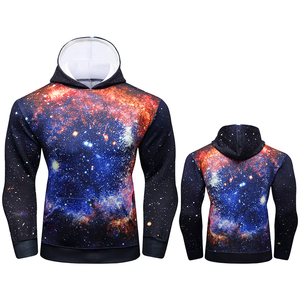 Bán Buôn Thăng Hoa Hoodies 3D In Người Đàn Ông Của Hoodies & Áo Nỉ Bảo Vệ Trùm Mũ Trùm Thể Thao Phòng Tập Thể Dục <span class=keywords><strong>Galaxy</strong></span> Áo Cho Nam Giới - Product Image 4