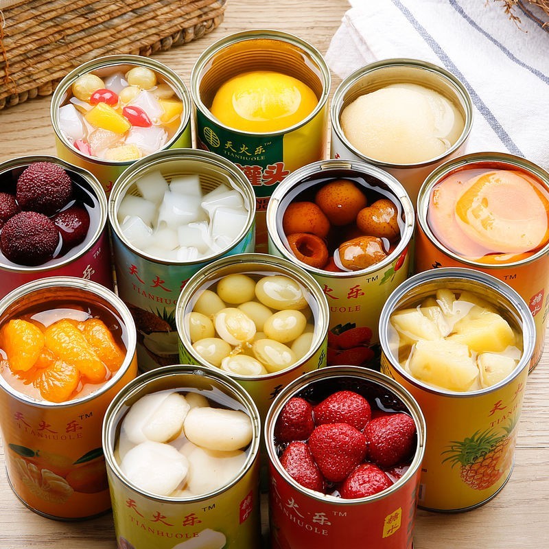 Canned Fruit Canned Mushroom Canned Vegetable