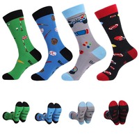 Chaussettes mi-mollet tricotées unisexe, colorées, amusantes, respirantes, douces et confortables, de haute qualité, pour le sport quotidien en hiver, vente en gros directe usine