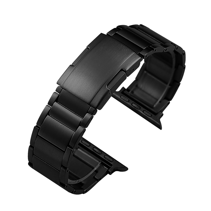 Coquille de tortue à trois perles en métal titane noir