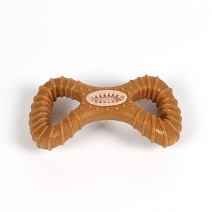 Durable Eco-Friendly Interactive Wood <strong>Bone</strong> Chew <strong>Toys</strong> for <strong>Dogs</strong> <strong>Rope</strong> Ball Design Teeth Cleaning Feature Wholesale Pet Supplies - Product Image 3