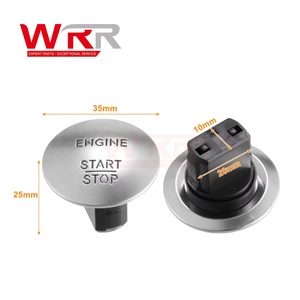 Botón de Encendido/Apagado del Motor 2215450714 2215450514 para Benz W221 W212 S550 E350, Piezas Interiores para Automóviles, Reemplazo del Botón de Arranque sin Llave - Product Image 2