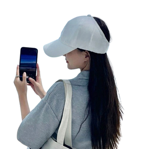 Casquette de sport unisexe en lin et paille, style rétro vintage, effet usé et délavé à l'acide, design tendance, vente en gros - Product Image 4