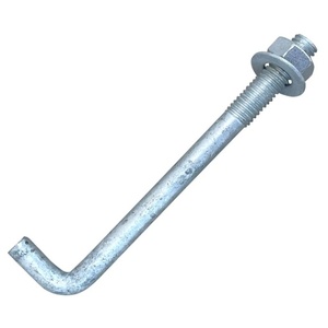 304 316 Stainless Steel J-Shaped Type Hook Roofing <b>Foundation</b> Anchor Bolt Threaded New Condition for Wet <b>Concrete</b> - Product Image 5