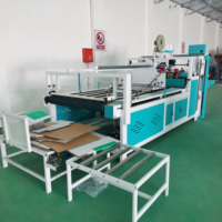 Machine plieuse-colleuse semi-automatique pour boîtes en carton ondulé, pour l'emballage du bois, du film, du plastique et des produits chimiques