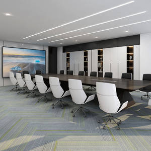 Alfombra Comercial de Lujo Personalizada, de Nailon con Bucle, Diseño Moderno en Forma de Cuadrado, Antideslizante y Ecológica para Uso en Hoteles y Hogares - Product Image 4