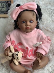 R & B Tiwis Mini Solid Free Kit China Bambola Realista Pulgadas Doble Ojo Cerrado Envío Silicona <span class=keywords><strong>Reborn</strong></span> Baby Dolls - Product Image 2