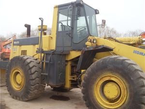 Chargeur frontal Komatsu WA470 d'occasion avec pompe à moteur à forte puissance, pièces d'origine-Importation japonaise WA450 WA380 WA320 d'occasion - Product Image 4