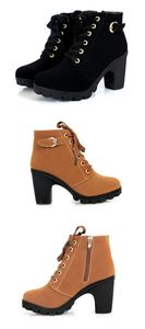 Stivali <span class=keywords><strong>donna</strong></span> <span class=keywords><strong>stivaletti</strong></span> stringate scarpe tacco alto da <span class=keywords><strong>donna</strong></span> stivali vintage da <span class=keywords><strong>donna</strong></span> - Product Image 5