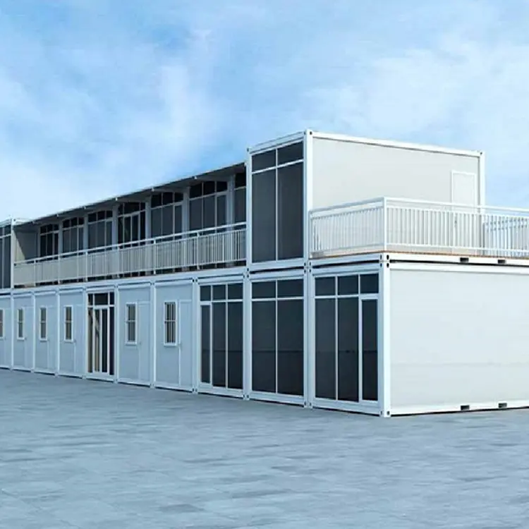 Materiais De Construção Do Metal Floding Casas Prefabricadas 20ft 40ft Portátil Dobrável Casas Modulares