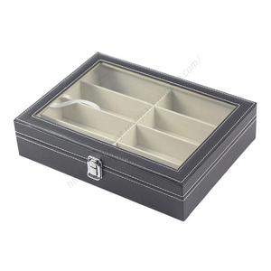 Caja de Almacenamiento para Gafas al por Mayor, Estuche con Cierre y Tapa Transparente, Organizador de Gafas de Sol - Product Image 5