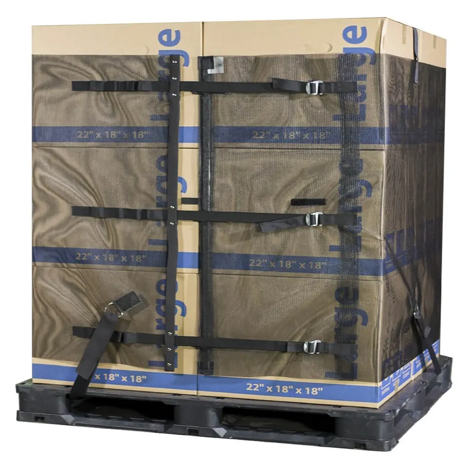 China Pallet Beschermhoes Pallet Wrap Klant Logo Pallet Hoes Met Aangepaste Grootte