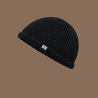 Chapeau en tricot unisexe de style melon, demi-cercle, dôme, hip-hop, hiver, voyage, tissu commun, vente en gros 2026