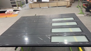 16x7 mỹ hiện đại cách nhiệt dân cư trên không thép cửa nhà để xe 9x7 cửa sổ Nắp cắt cho biệt thự bề mặt hoàn thiện - Product Image 5