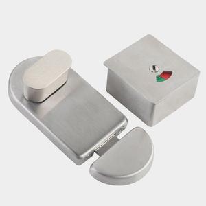 Loquet indicateur de porte de toilettes publiques en acier inoxydable 304 - Product Image 1